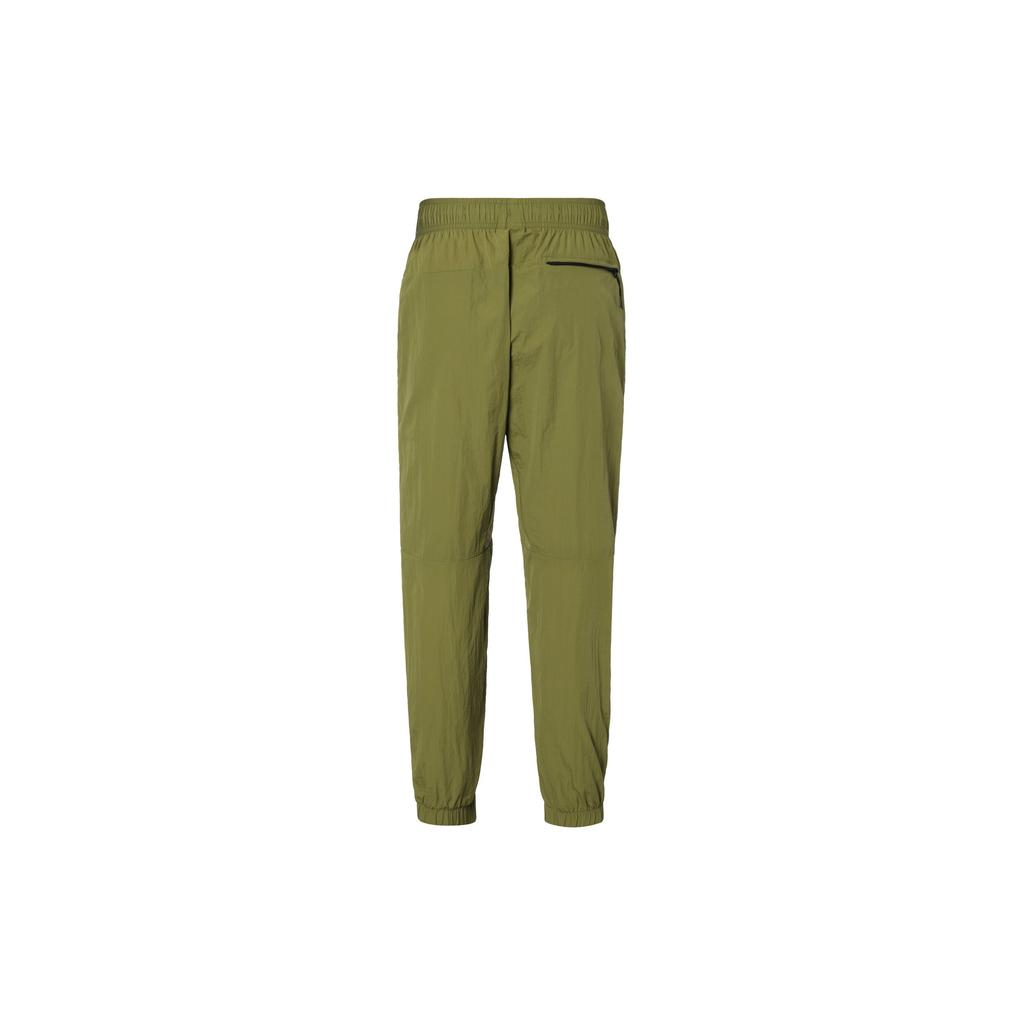 Nike Solid Color Sports Cuffed Casual Pants Men Bottoms Moss-Green FZ0759-307
