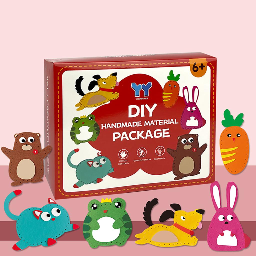 Diy Pendant Material Package, Children'S Sewing And Creative Handmade Doll Decoration Toy Set