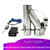 Y-förmiger elektrischer Auspuffschalldämpfer aus Edelstahl mit zwei Auslässen und Fernbedienung für modifizierte Autos