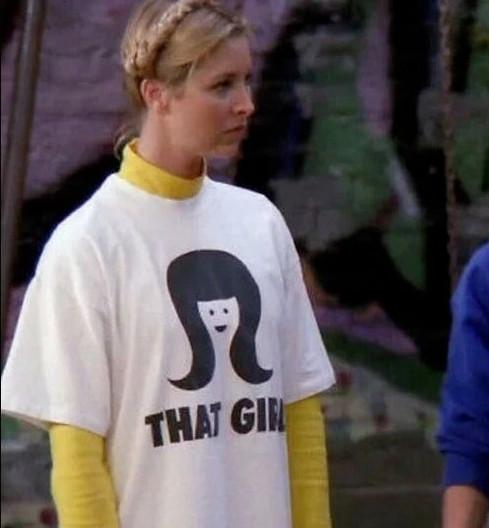 Dat Meisje Zoals Gedragen Door Phoebe Buffay, Dat Meisje Shirt, Phoebe Buffay T-shirt, friends Unisex T-shirt