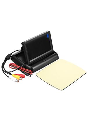 DAIWE 4.3-inch Foldable HD AHD Car Monitor for Rear View Cameras
