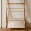 Clothes Rack with Storage Bin Freestanding A-Shaped Frame Garment