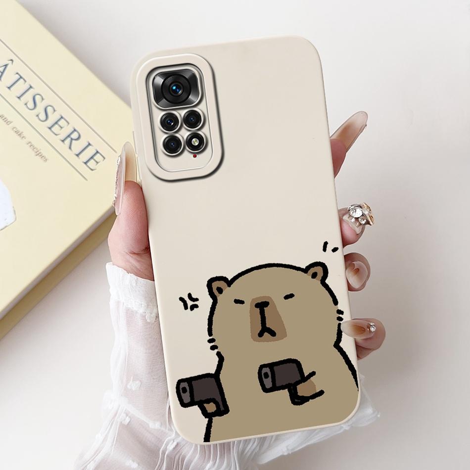 Für Xiaomi Redmi Note 11 11s 4G Handyhülle Redmi Note 11 Pro 4G Global Eleganter Druck Weiches Silikon Linsenschutz Bumper