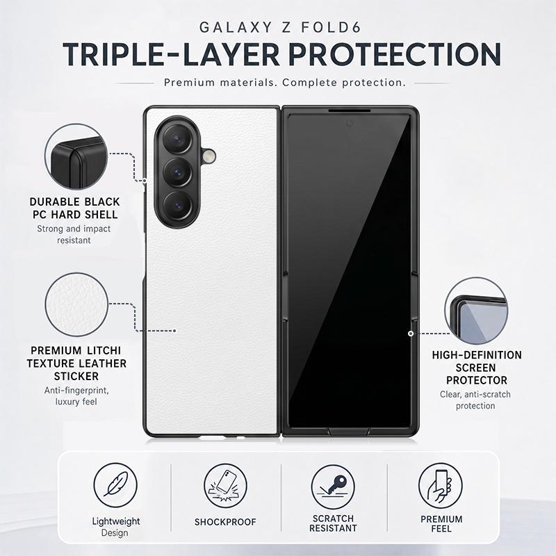 Luxury Butterfly Print Case For Samsung Galaxy Z Fold 8 Ultra 7 6 5 Fold8 Fold7 Fold6 Luxury Leather Skin Hard Folding Phone Cover