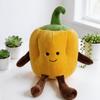 35cm Cute Mushroom Vegetable Plush Toy,Soft Carrot Broccoli Onion Corn Pumpkin Stuffed Pillow,Kawaii Plant Dolls Gifts for Kids