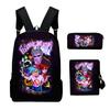 Popular Novelty Friday Night Funkin 3D Print 3pcs/Set School Bags Laptop Daypack Backpack Inclined shoulder bag Pencil Case