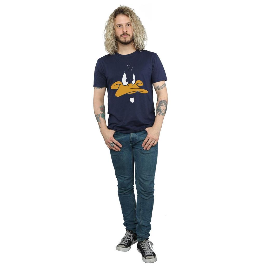 Looney Tunes Mens Daffy Duck Cotton T-Shirt
