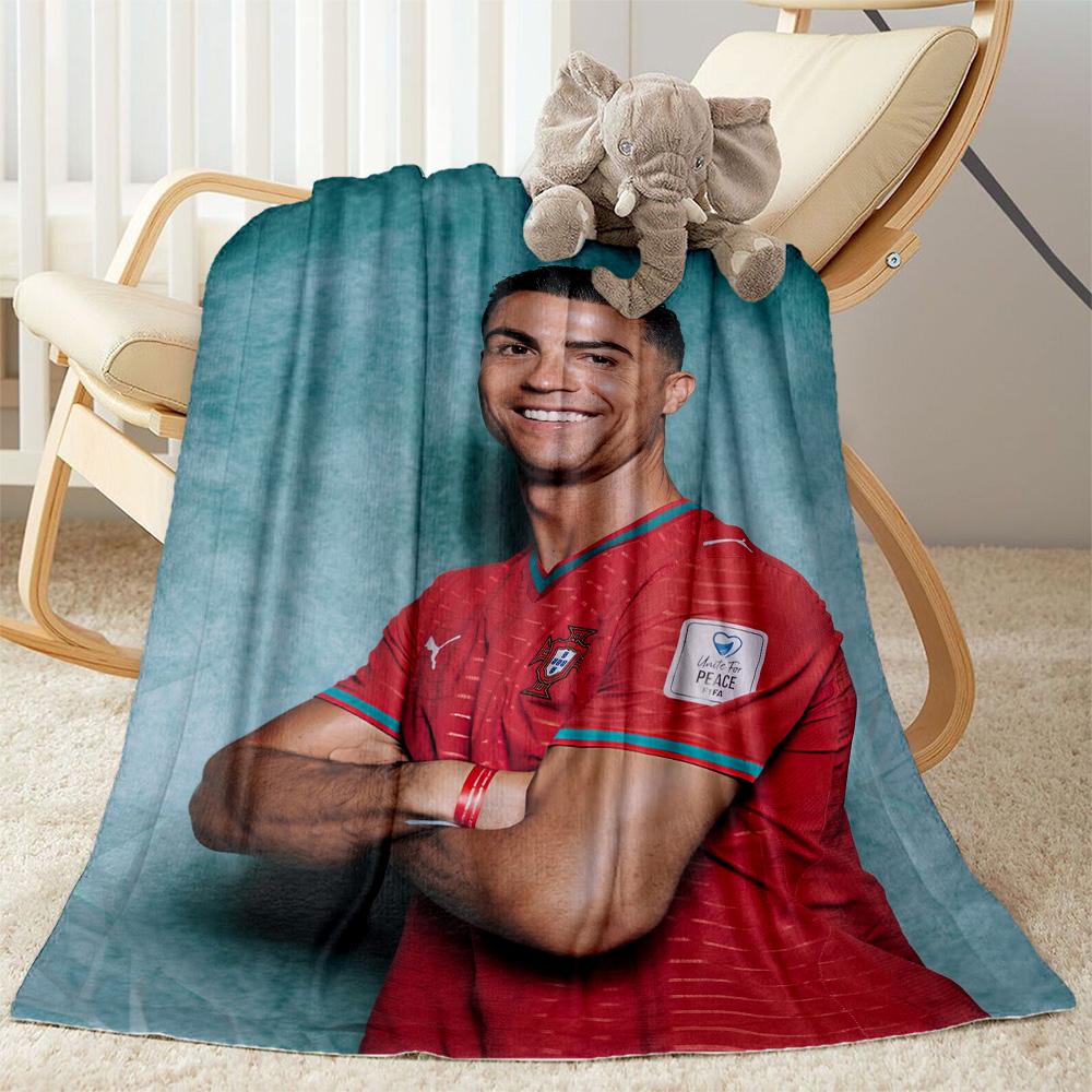 Cristiano Ronaldo 121 Blanket Soft & Cozy Great for Bed Couch Sofa for All Occasions Warmthful Decor Birthday Christmas Gift Blanket