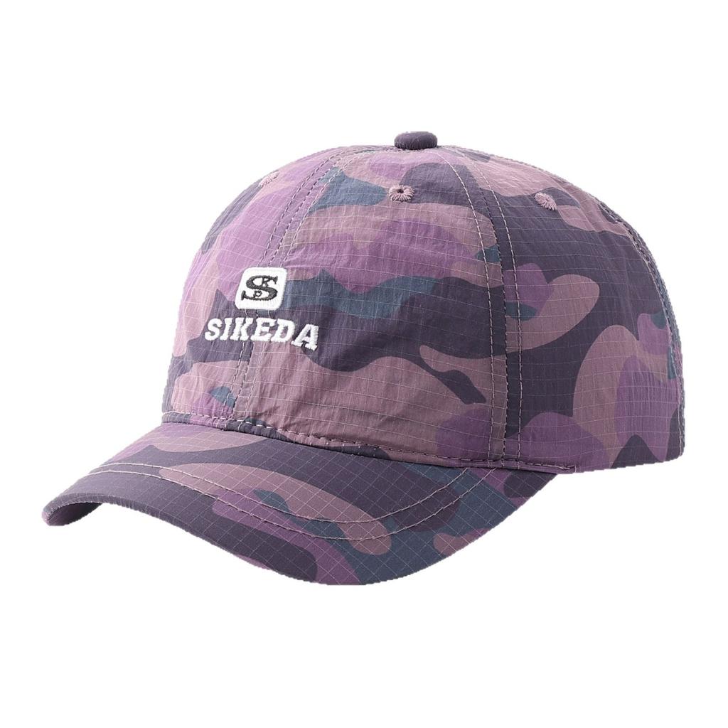 Short Brim Letter Embroidery Light Board Quick-drying Baseball Cap Men and Women Camouflage Shade Street Outdoor Cap