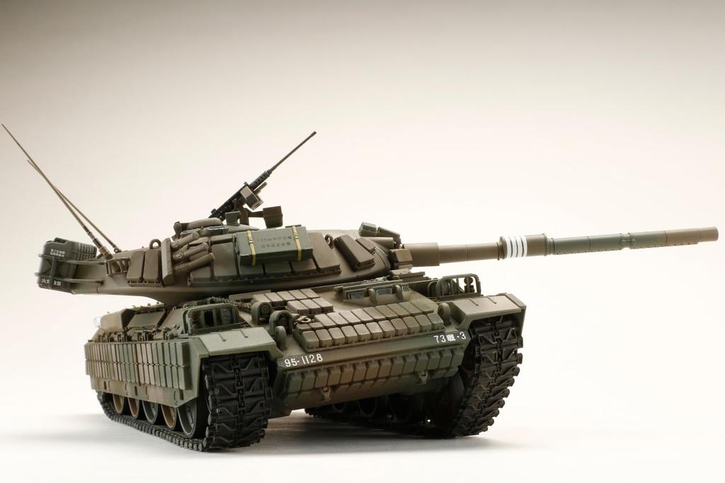 HJ Model Kit Series Type 74 Tank Kai Reactive Armor Over Hokkaido Plastic Model No.6 1/35 [Battle Ver.]