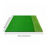 Golf Practice Mat Indoor Outdoor Use Hitting NonSlip Base for Beginners 120150cm Green