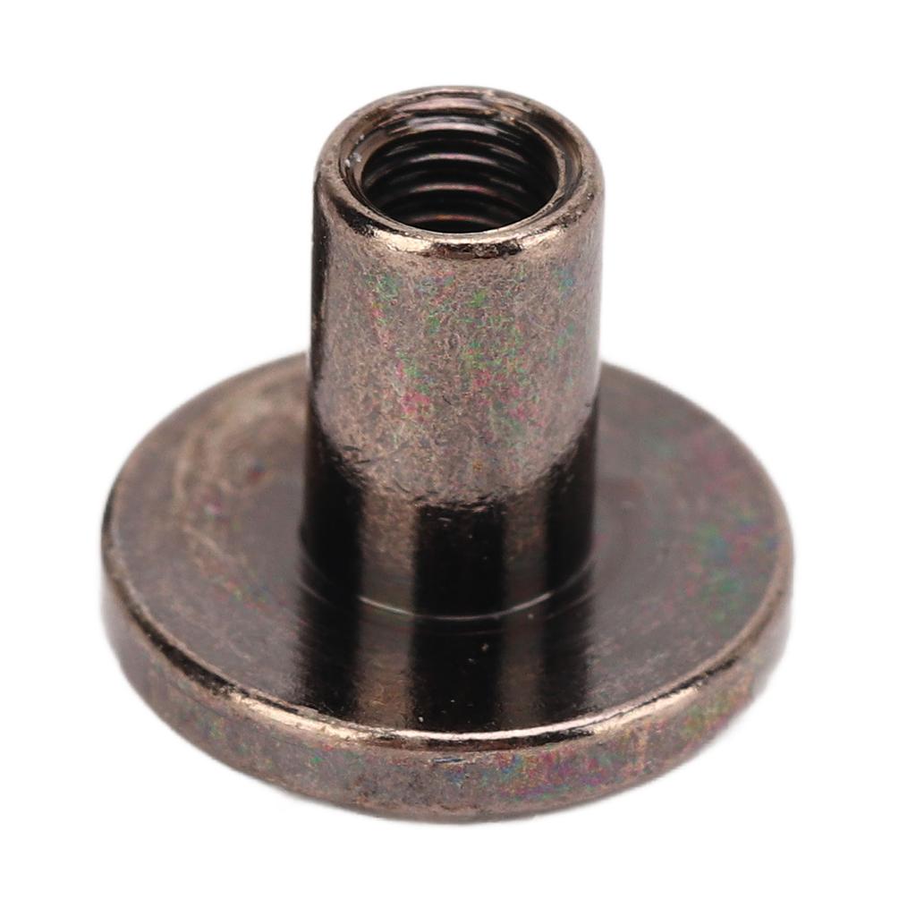 200 Sets Chicago Screws  9.5x8mm   Uniform Coating Brass Lther Screw Rivets Round Hd Copper Rivets Fasteners