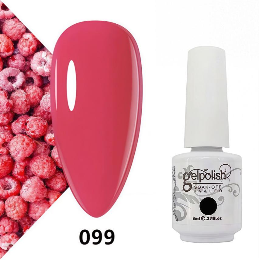 Amber Gel Polish Set: Gel Polish Manicure Kit with Whitening, Base Coat, and Sealer.