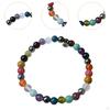 Beaded Bracelet Jewelry Stretch Decor Birthday Gift Statement Colorful for Holidays Daily