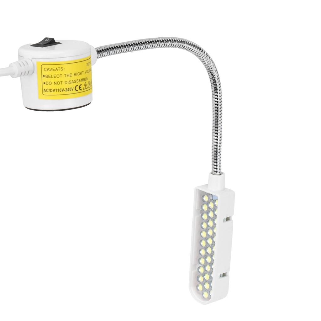 Sewing Machine Light 33LED Highlight 360?Degree Adjustable Metal Hose Magnet Adsorption Sewing