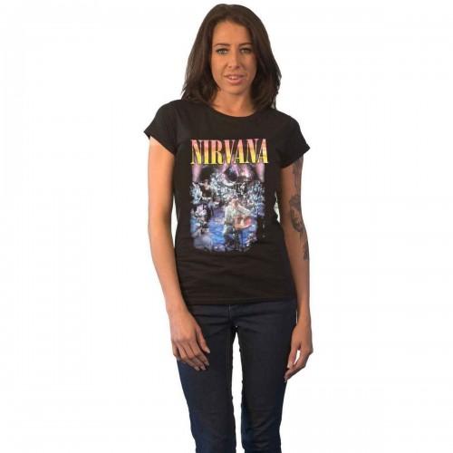 Nirvana Womens/Ladies Unplugged Photograph Cotton T-Shirt