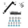 Durable Double-ended Socket Screwdriver Set L-shaped Wrench Multi-function Socket Tool Portable Alloy Screwdriver Bits Home