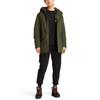 Timberland Giacca Lunga con Cappuccio Isolata con Logo da Uomo Capispalla Verde A4392-U31