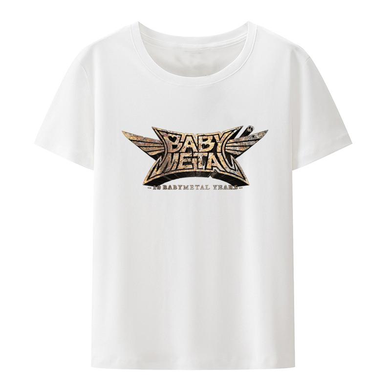 Novinka BABYMETAL Tričko Heavy Metal Elektroakustická kapela Rocková kapela Unisex a ženy Dárek Volný čas Street Hip-hop Módní Tričko