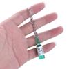 Pendant Simulation Soju Cans Keyring Simulation Trinket Soju Cans Keychain Car Key Accessories