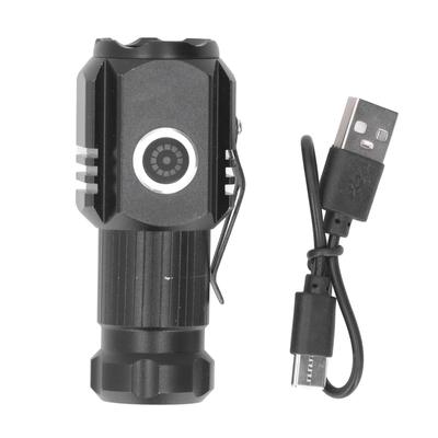 Mini LED Flashlight 5 Modes Usb Rechargeable Handheld Super Bright Flashlights for Home Outdoor
