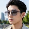 JYL TS Halara Double Bridge Metal Sunglasses, Unisex Photochromic Shades, Camping UV Eyewear