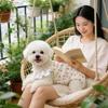 Bow Print Dog T-Shirt Breathable Summer Pet Vest Fashion Dog Pajamas  Spring Summer Season