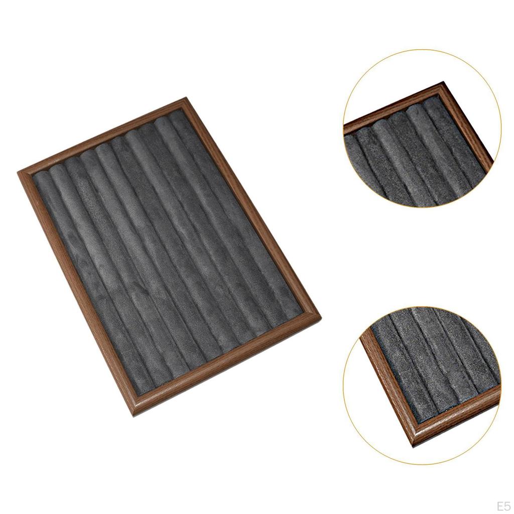 Jewelry Storage Tray Bracelet Organizer Rings Earrings Display Box for Shopping Mall