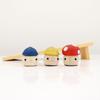 Toy Komarm Donguri No Saka (Large) Set (Donguri Korokoro 2 Kinoko 1 Dai 1) Wooden Made Japan