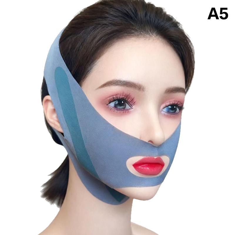 Facial Slimming V-Shaper Bandage Sculpting Tool Lifting Firming Anti-Wrinkle Double Chin Reducer Cheek Beauty for Facial Fitness