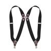 3.5cm Wide Man's Suspenders Elastic Hip-Clip Straps Vintage Side Clip Suspender Belt  Costume