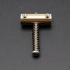3Pcs Wilkinson Compensated Vintage Brass Bridge Saddles Guitar Bridge Accessories For Fd Tl Guitar