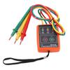 SM852B 3fázový tester sledu fází, digitální fázový indikátor, detektor fází, LED bzučák, měřič fázové sekvence, tester napětí 60V~600V AC