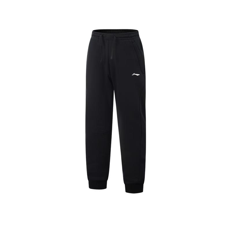 LI-NING Girls Fleece-Lined Warm Jogger Sweatpants 160