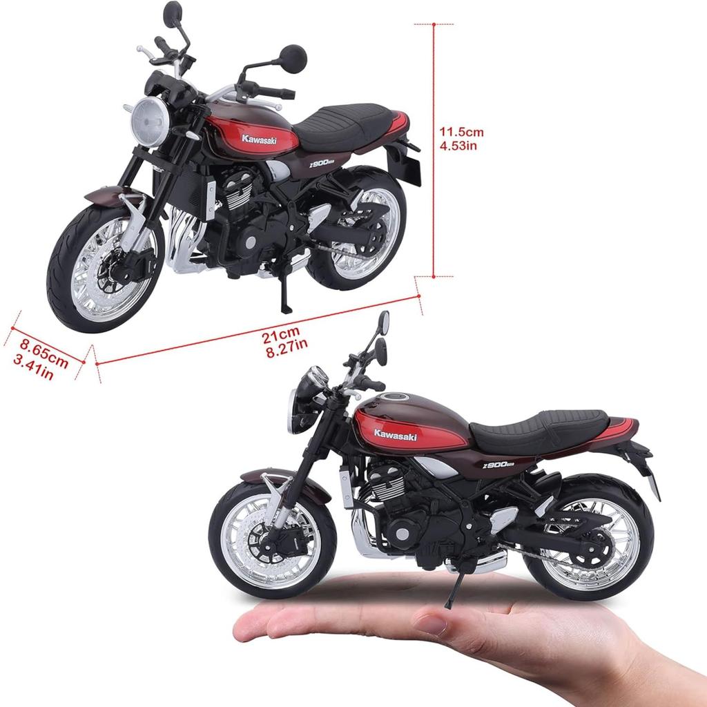 Maisto Kawasaki Z900RS Motorcycle Model 1/12
