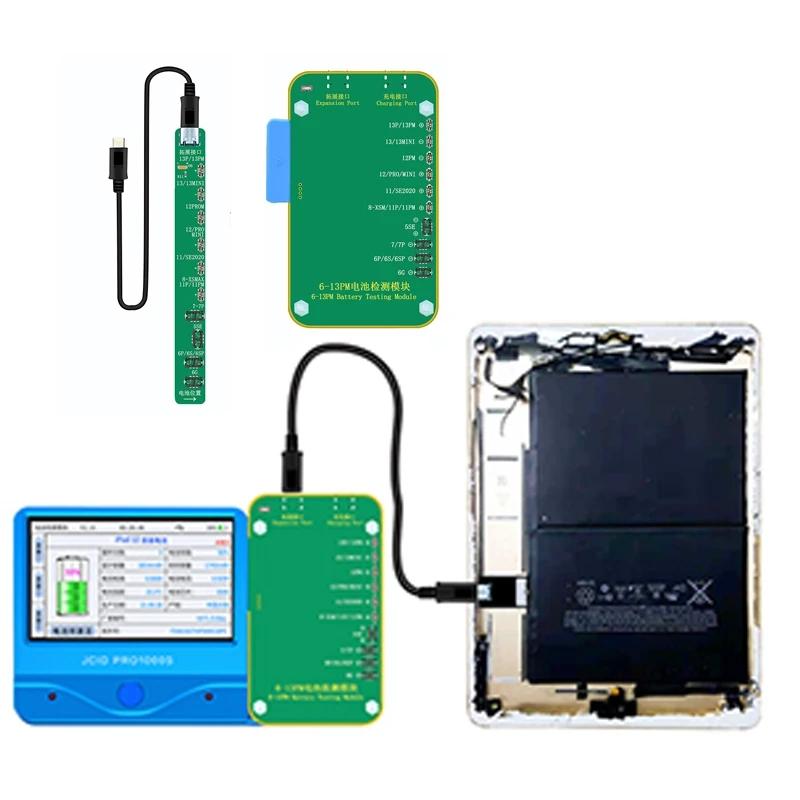 JCID JC V1S Pro Testting For iPhone 8-15 Pro Max Battery Expansion Adaptor Battery Detection Module Repair Tools Kit