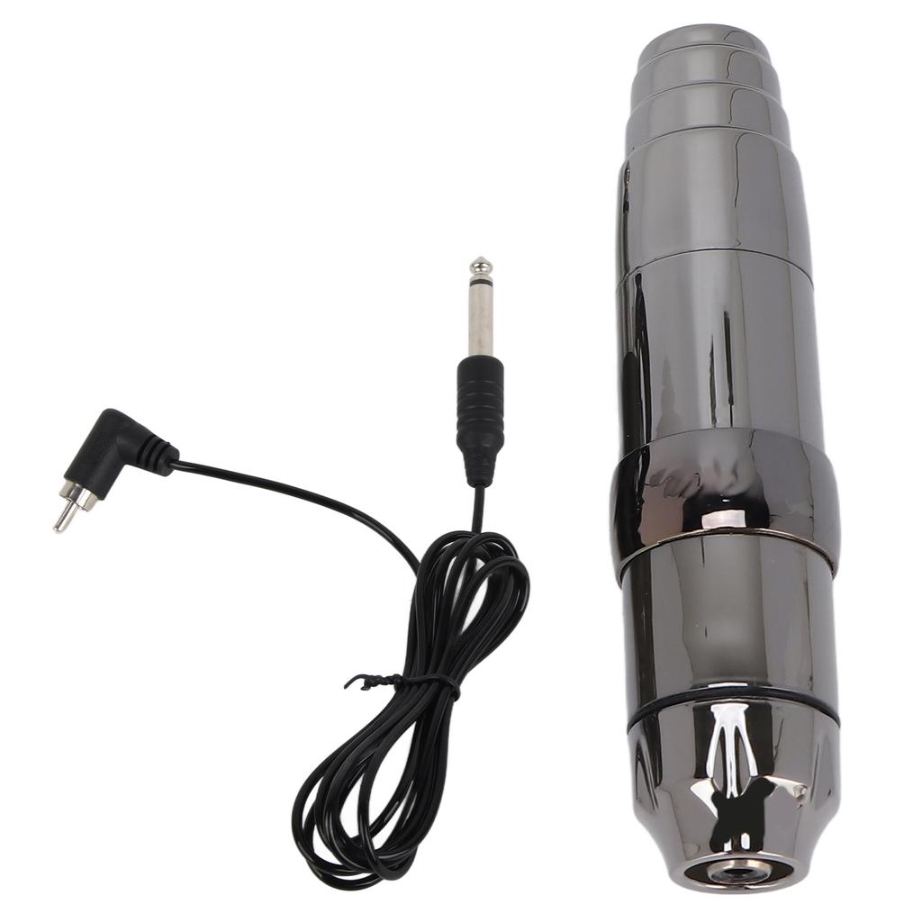 Penna per tatuaggi a motore Macchina per tatuaggi professionale in acciaio plastica portatile con cavo a clip per salone di casa