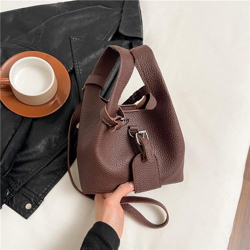 

Повседневная универсальная темпераментная портативная сумка-ведро, летняя популярная универсальная премиальная ручная сумка через плечо