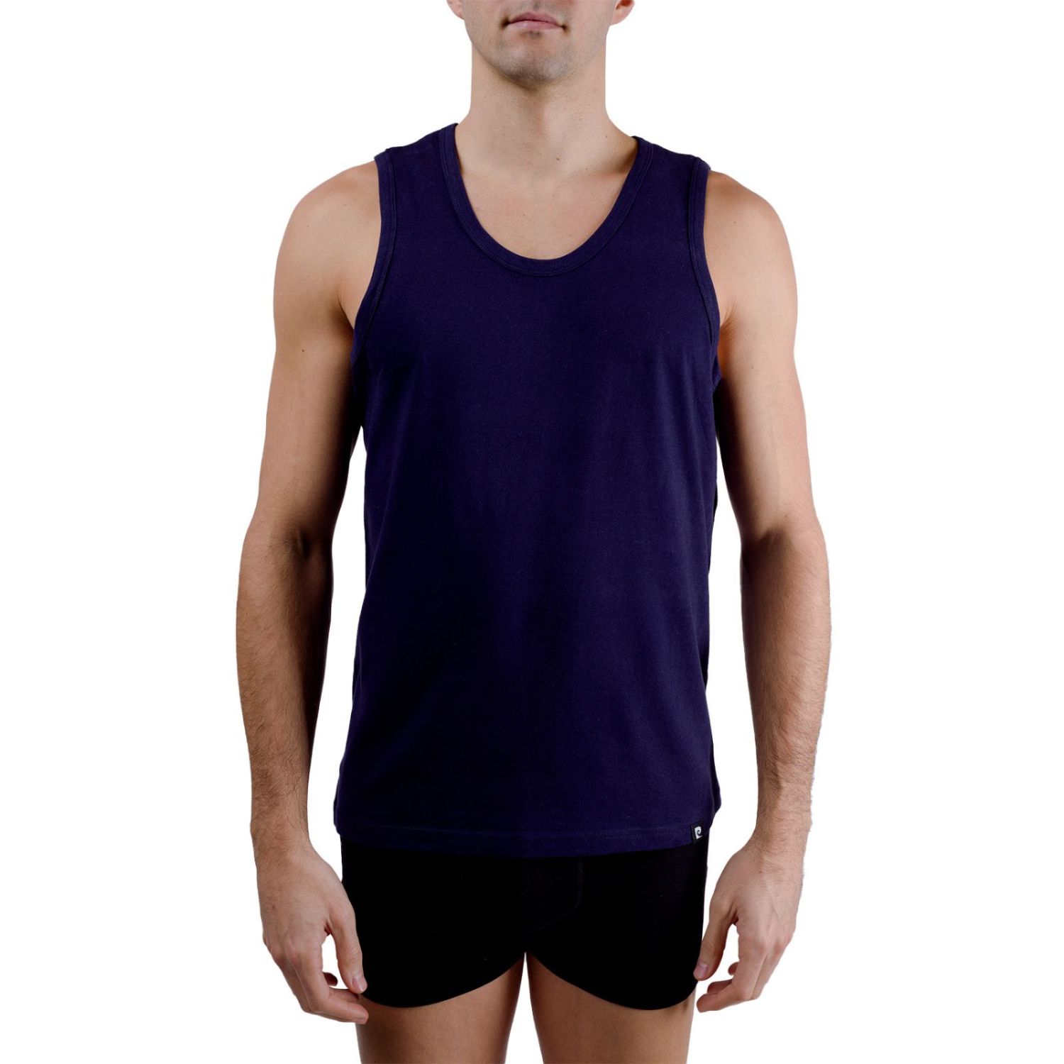 Débardeur homme en coton Pierre Cardin L bleu