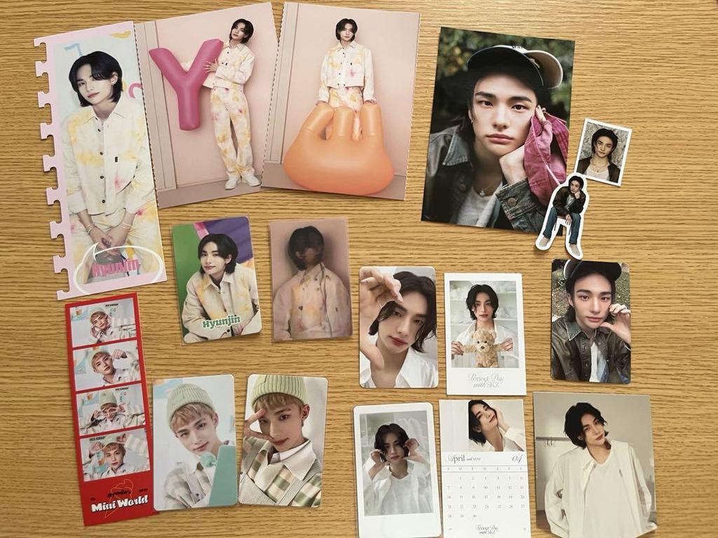 [USED] Stray Kids Hyunjin Bulk Sale