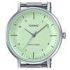 Casio Standard Analog Edelstahl Mintgrün Zifferblatt Quarz LTP-VT03D-3B Damenuhr