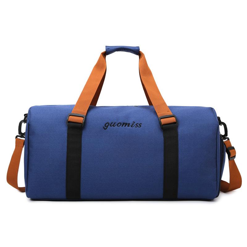 Travel Bag Women's Large Capacity Fitness Bag Men's Dry and Wet Separation Sports Lightweight Hand Luggage Short Boarding