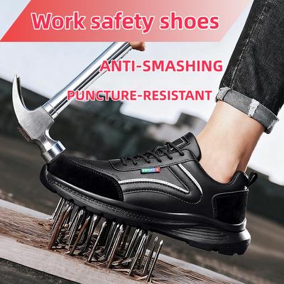 Männer Arbeit Sicherheitsschuhe Anti-punktion Arbeits Turnschuhe Männlichen Unzerstörbar Arbeit Schuhe Männer Stiefel Leichte Männer Schuhe Sicherheits Stiefel