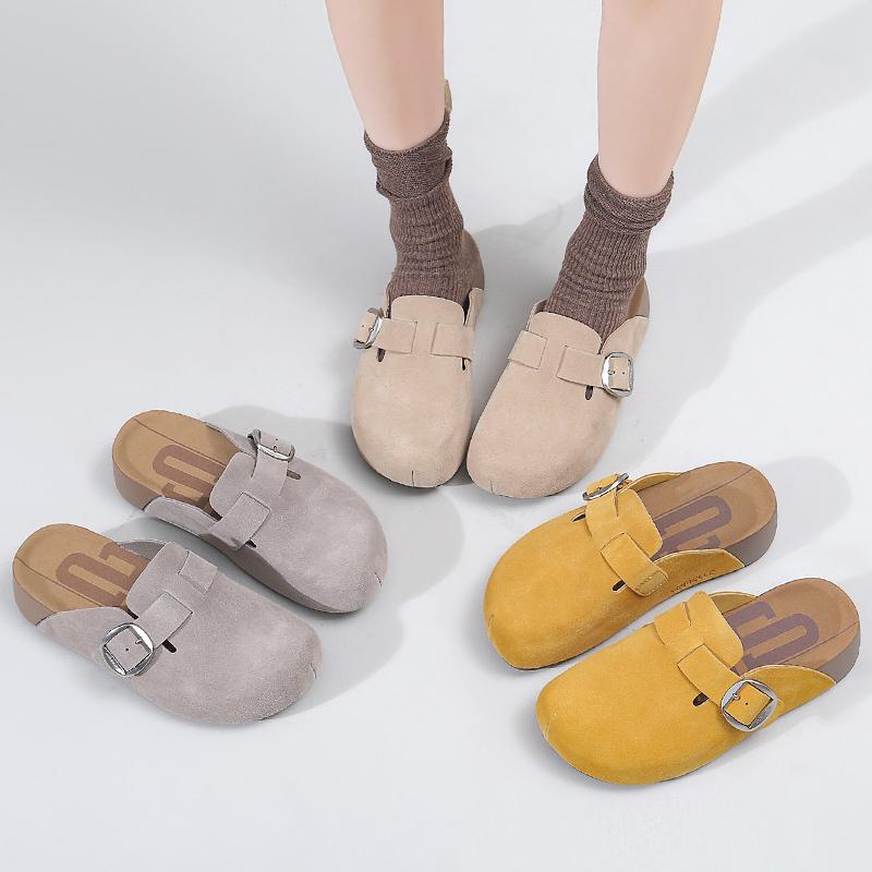 Fashion Women's Platform Mules Flats Slippers Casual Walking Sandals Luxury Designer Trendy Flip Flops for Female Slippers
