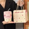 Красивый подарок на день рождения для девушки, мультяшная чашка для молочного чая для пары, для парня и девушки, детский подарок, сувенир