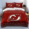 "Red Devil Logo Bedding Set" Bedding Duvet Cover Set Duvet Cover Pillowcases (1 * Duvet Cover 2 * Pillowcases, without duvet insert)