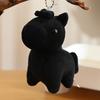 Horse Plush Pendant Soft Stuffed Animal Bag Charm Cartoon Horse Figurine