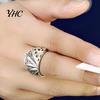 Anello Poker Carta Retro Unisex Giocante Regolabile Aperto Inciso Gioiello per Festa