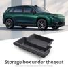 SMABEE for Leapmotor C10/C16 2024 2025 Car Storage Box Under Seat Drawer Type Organizer Storage Box Case Interior Accessories