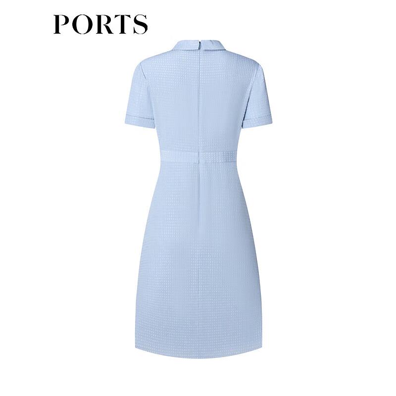 PORTS Women's Silk Blend A-Line Midi Dress